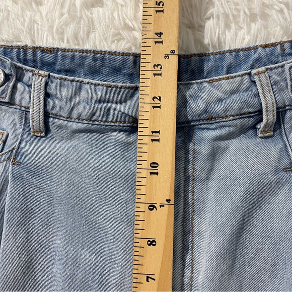 BDG Jeans Womens Size 30 Wide Leg Blue Pockets High Rise Light Wash - Picture 7 of 11